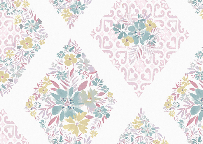 Bibury, Bouquet - Twist&Fit Roller Blind - Image 6